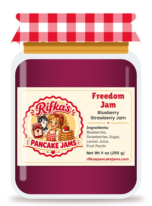Freedom Jam jam jar
